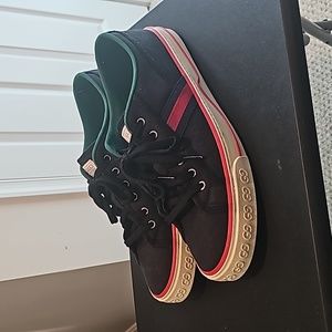 Gucci 1977 Tennis Low-Top Sneakers - Navy / Iconic GG Motif Soles - sz US13 mens